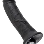 King Cock 8-Inch Cock - Black Dildos Pipedream