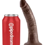 King Cock 7-Inch - Brown Dildos Pipedream