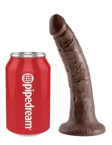 King Cock 7-Inch - Brown Dildos Pipedream