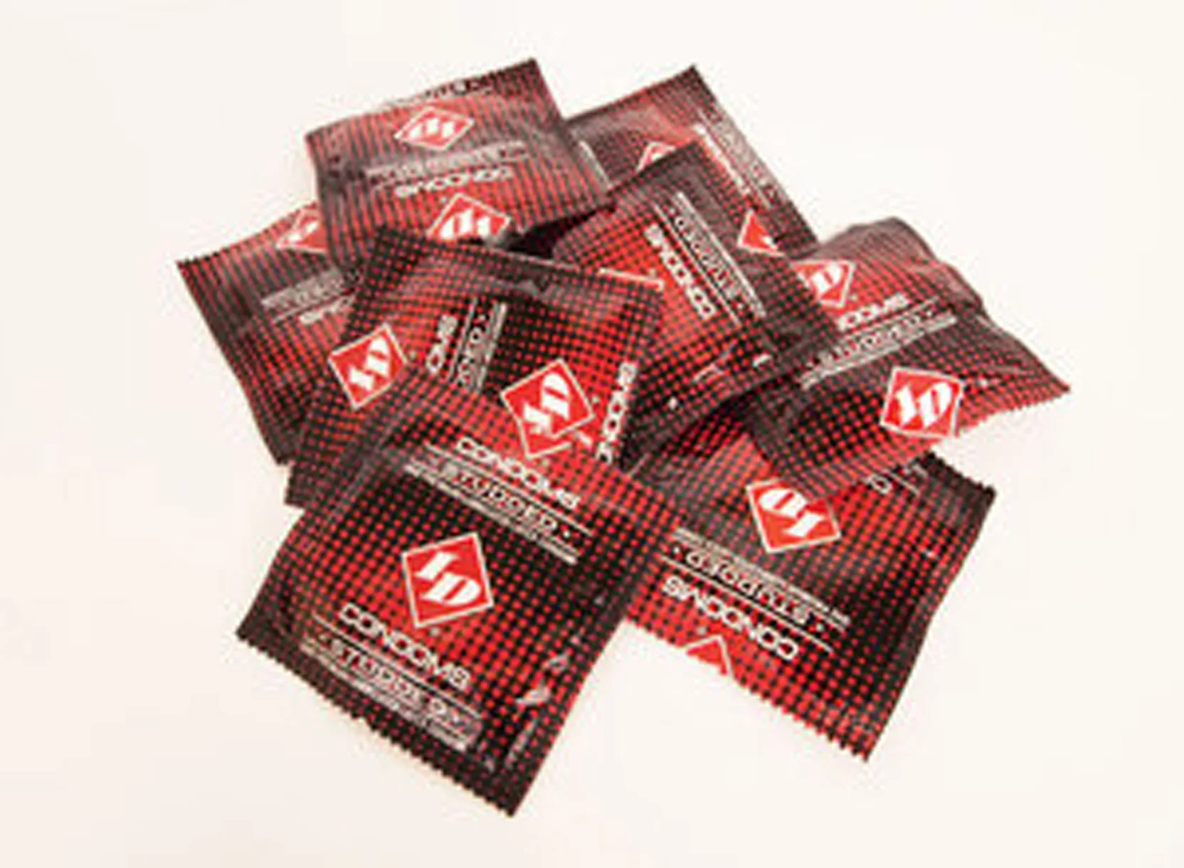 Studded Condom Bag of 144 Pcs Lubes & Essentials I.D. Lubricants