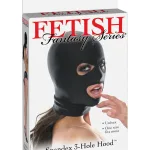 Fetish Fantasy Series Spandex 3-Hole Hood BDSM & Kink Pipedream