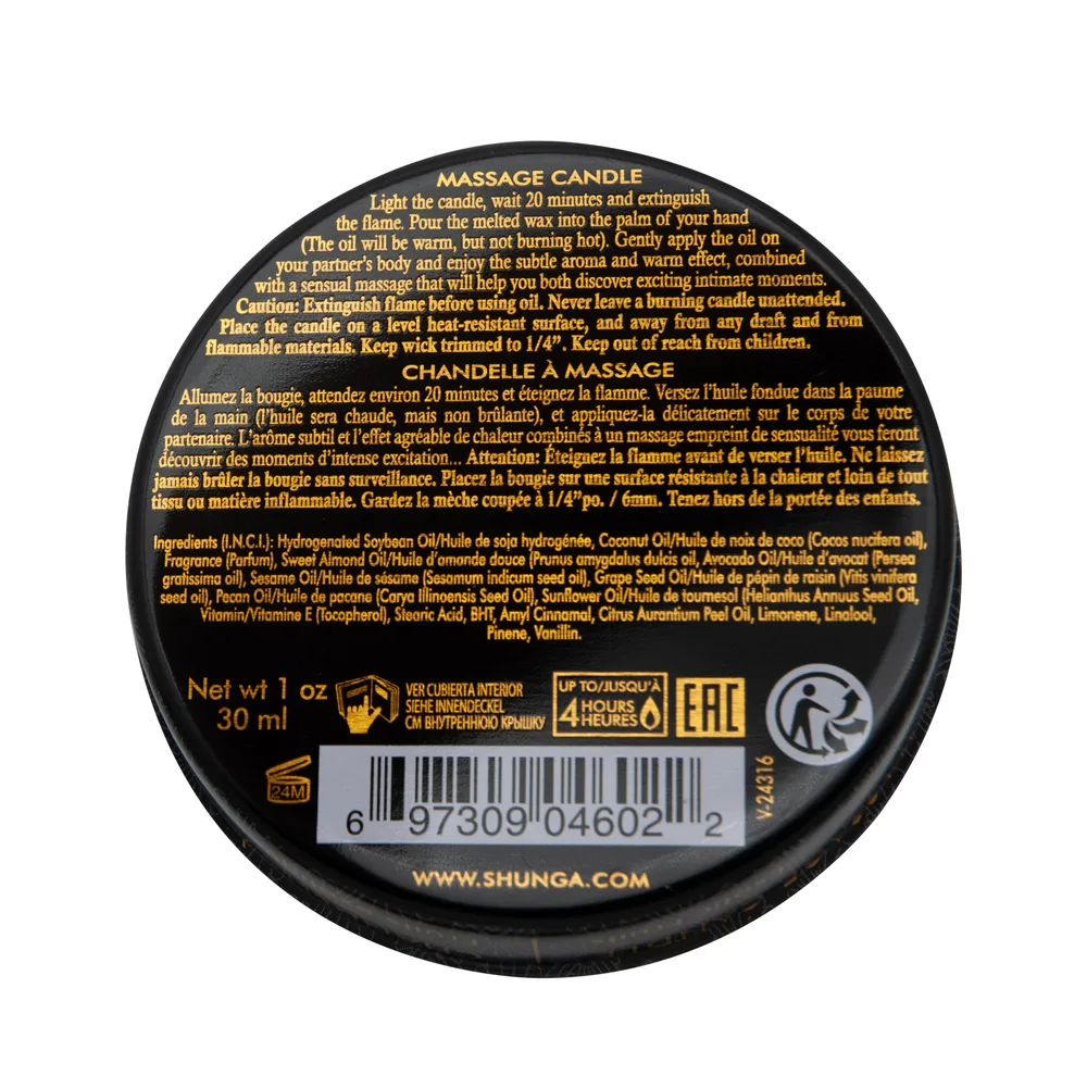 Mini Massage Candle - Libido - Exotic Fruits - 1 Fl. Oz. Festival & Rave Shunga