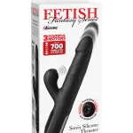 Fetish Fantasy Series Sonix Silicone Thruster - Black Vibrators Pipedream