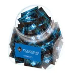 Extra Thin Condom Jar - 144 Pc Lubes & Essentials I.D. Lubricants