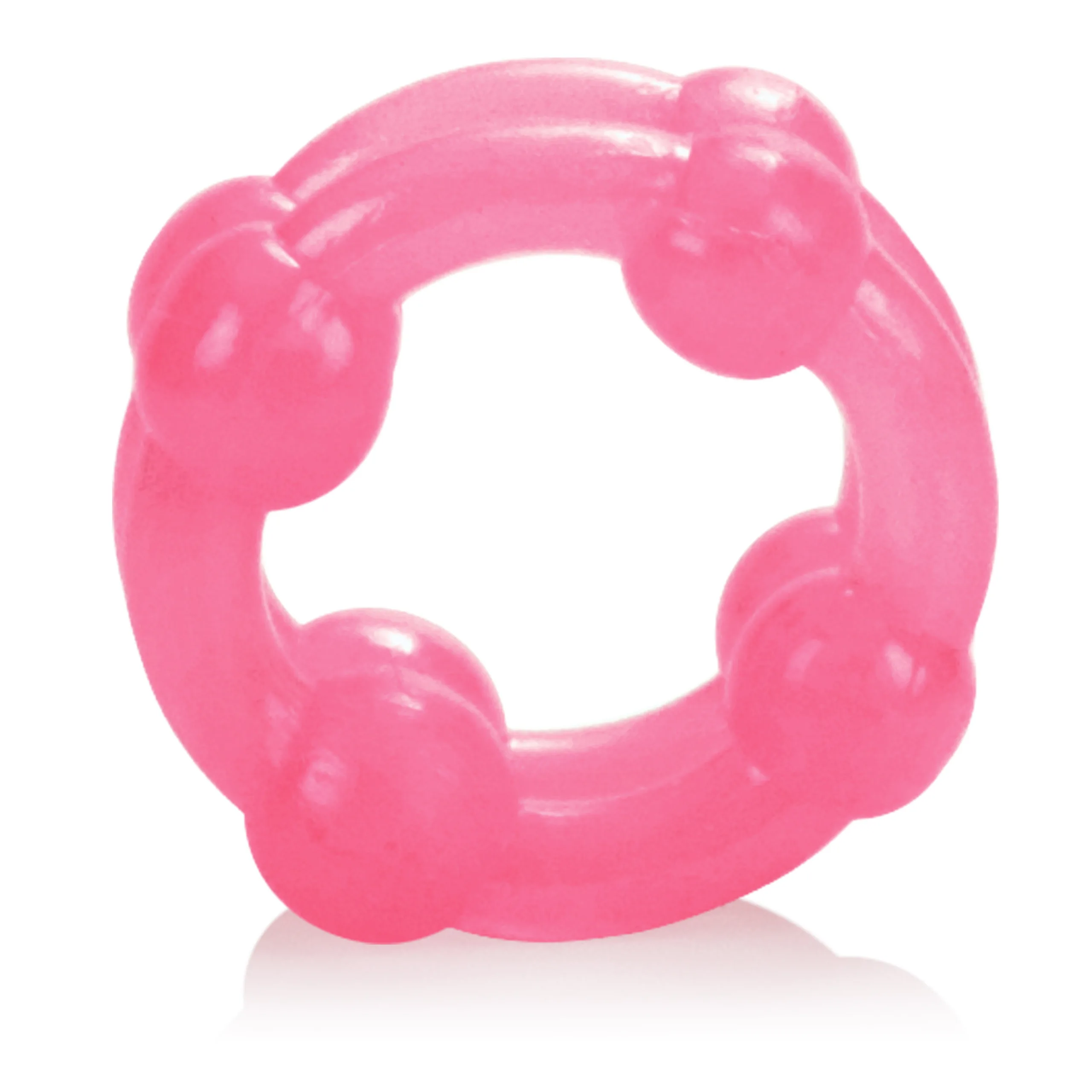 Island Rings - Double Stacker - Pink Lubes & Essentials CalExotics
