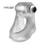 Glowsling Cocksling Led - Clear Ice BDSM & Kink Oxballs