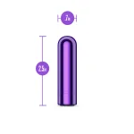 Kool Vibes - Rechargeable Mini Bullet - Grape Vibrators Blush