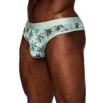 Sheer Print - Sheer Thong - Small/medium - Flamingo Panties & Thongs Male Power