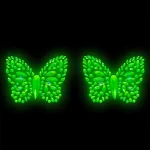 Chrysalis Sticker Nipple Pasties - Glow in the Dark Festival & Rave Leg Avenue