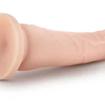 Dr. Skin Silicone - Dr. Noah - 8 Inch Dong With Suction Cup - Vanilla Dildos Blush