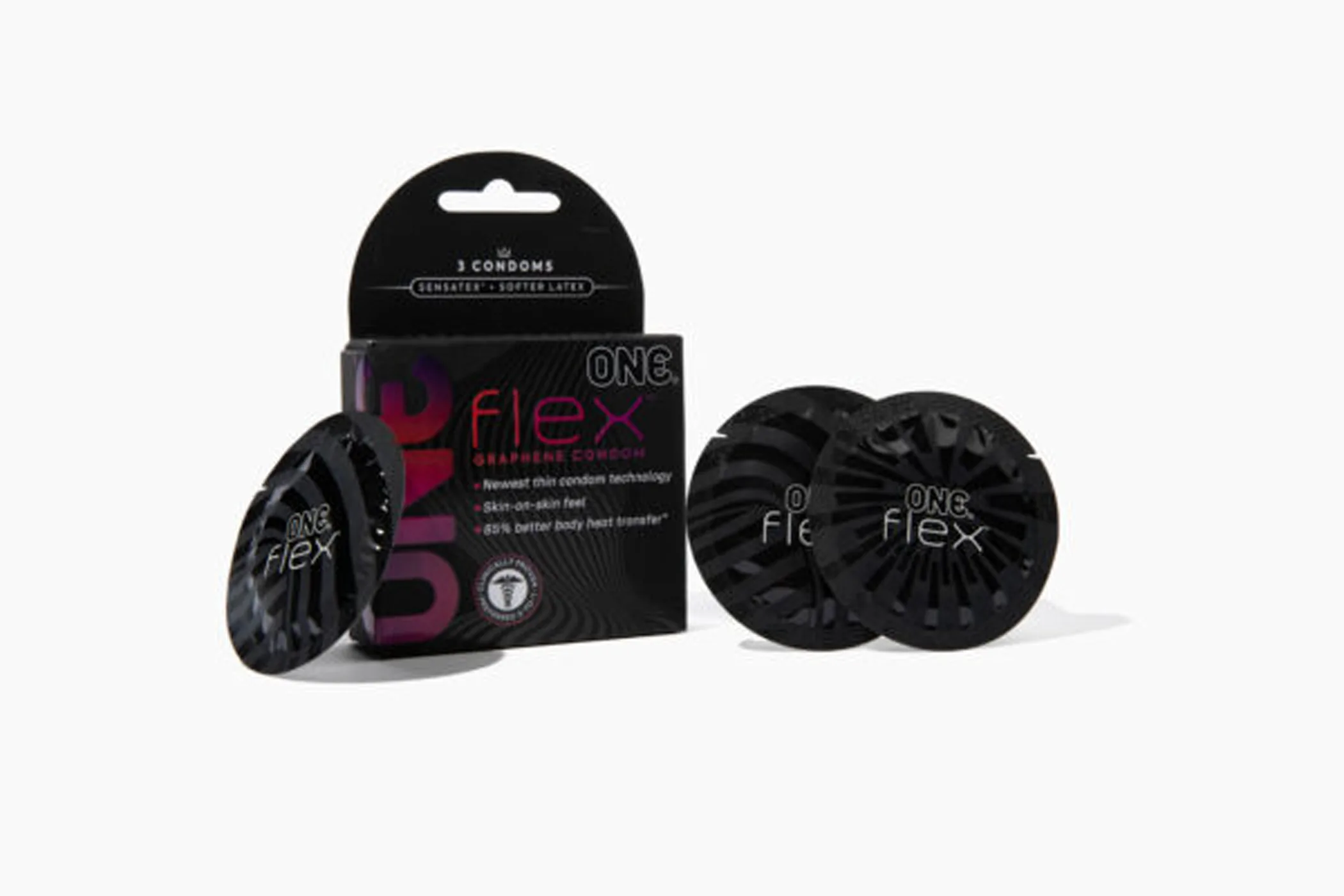 One Flex 3 Ct Condoms Lubes & Essentials Paradise Marketing