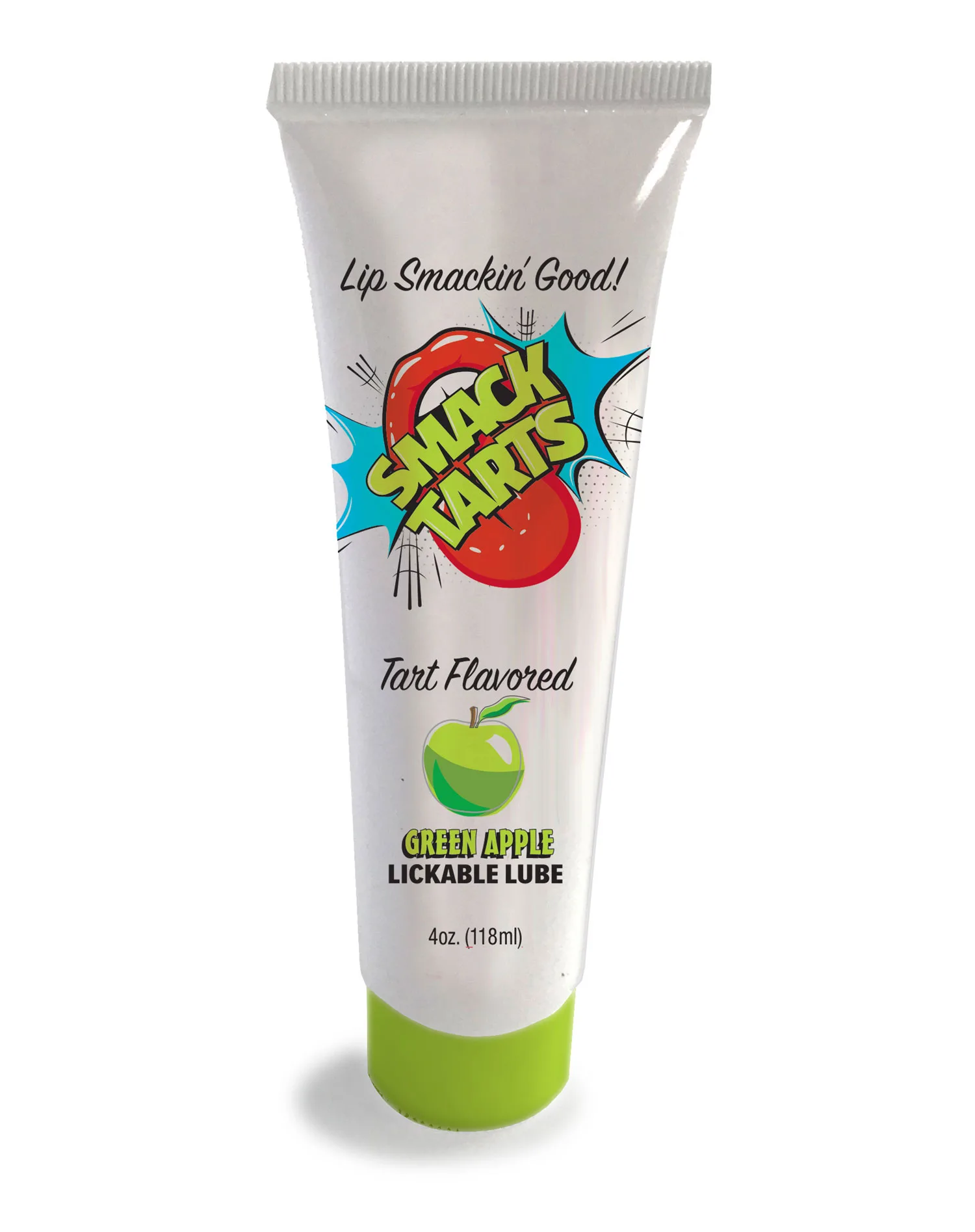 Smack Tarts 4oz Lickable Flavored Lubricant - Green Apple Lubes & Essentials Little Genie