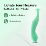 Blush Collection - Stella - Green Vibrators Blush