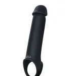 Zolo Vibrating Penis Extender - Black Penis Extension & Sleeves | Vibrating XGEN