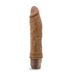 Dr. Skin - Cock Vibe 10 - 8.5 Inch Vibrating Cock - Mocha Vibrators Blush