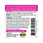 Dazzle Female Stimulating Cream .5 Oz Lubes & Essentials Body Action