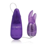 Pocket Exotics Snow Bunny Bullet - Purple Vibrators CalExotics