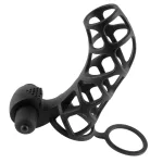 Fantasy X-Tensions Extreme Silicone Power Cage - Black BDSM & Kink Pipedream