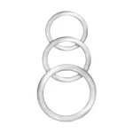 Enhancer Silicone Cockrings - Clear Enhancers Nasstoys