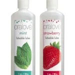 Oral Love Dynamic Duo - Strawberry and Mint Lubes & Essentials Doc Johnson