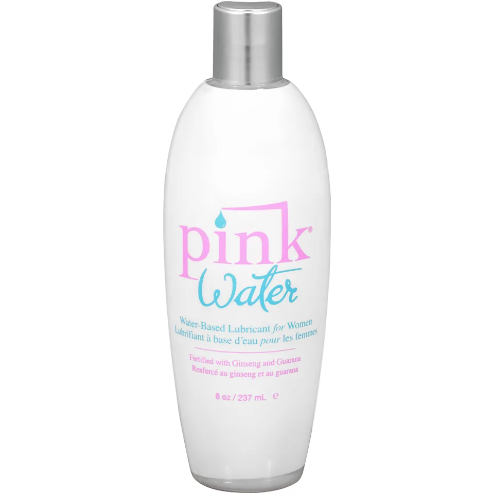 Pink Water Based Lubricant for Women 8 Oz Flip Top Bottle Lubes & Essentials Gun Oil Pink Lubricant