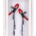 eX's and Oh's Nipple Clamps BDSM & Kink Sportsheets