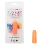 Turbo Buzz Rounded Mini Bullet - Orange Vibrators CalExotics