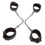 Euphoria Collection Hog Tie - Black BDSM & Kink CalExotics