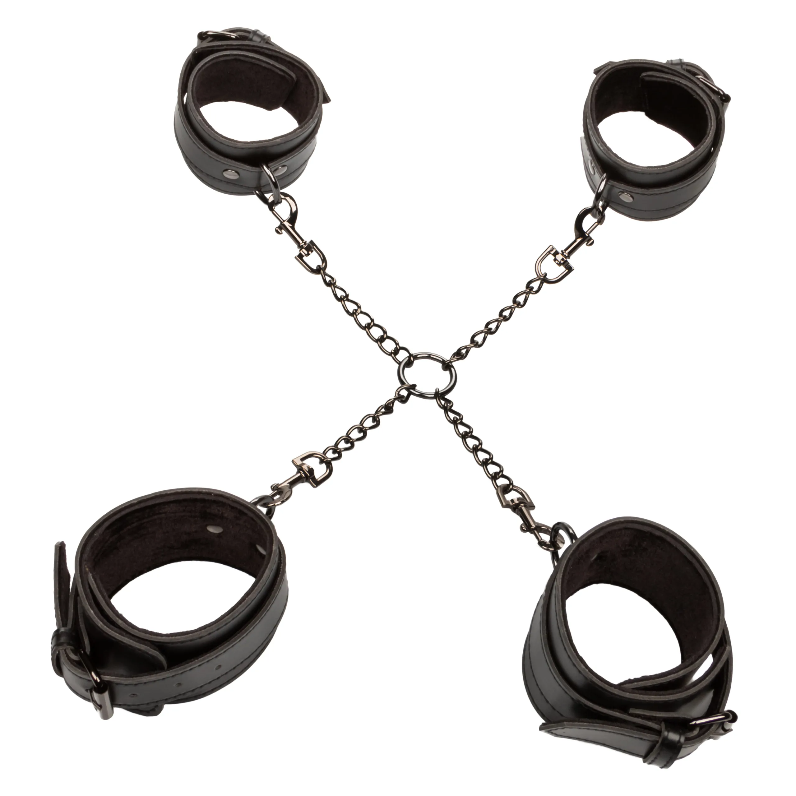 Euphoria Collection Hog Tie - Black BDSM & Kink CalExotics