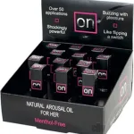 On Natural Arousal Oil Original 12 Pieces Display - 0.17 Fl. Oz. Bottles Lubes & Essentials Sensuva