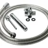 Metal Deluxe Shower System Anal Play XR Brands