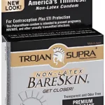 Trojan Supra Bareskin Polyurethane - 3 Pack Lubes & Essentials Paradise Marketing
