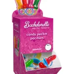 Bachelorette Party Favors Candy Pecker Pacifier 48 Pieces Display Novelty Pipedream