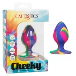 Cheeky Medium Tie-Dye Plug Anal Play CalExotics