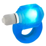 Glowdick Cockring With Led - Blue Ice Vibrators Oxballs