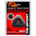 Tri-Sport 3-Ring 3-Sized Cock and Ball Sling - Black Enhancers Oxballs