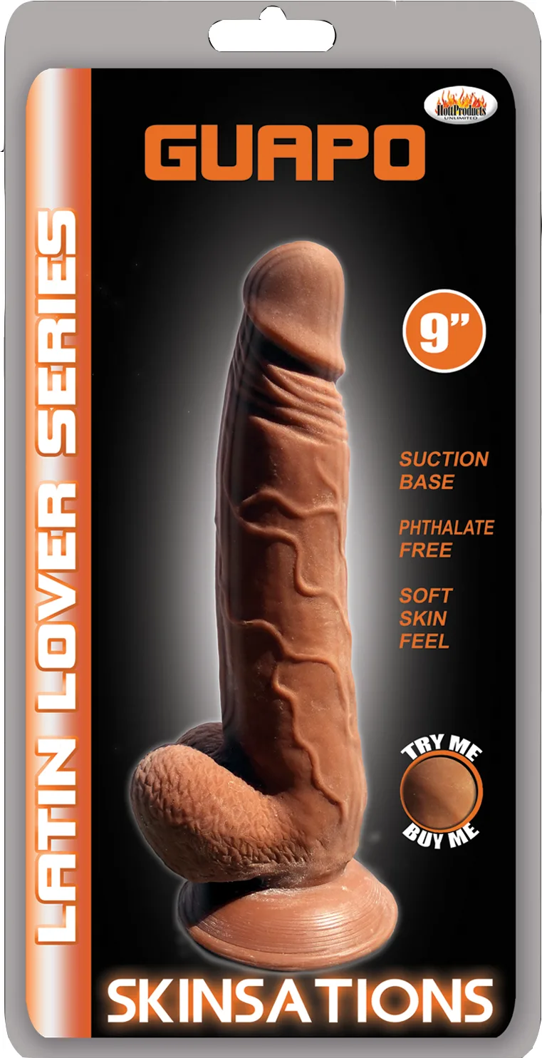 Skinsations Latin Lover Series 9 Inches - Guapo Dildos Hott Products