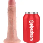 King Cock Strap on Harness With 7 Inch Cock - Flesh Dildos Pipedream