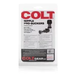 Colt Nipple Pro-Suckers - Black BDSM & Kink CalExotics