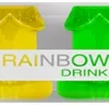 Rainbow Shot Glass Set Novelty Kheper Games