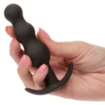 Boundless Vibrating X5 Beaded Plug - Black Vibrators CalExotics