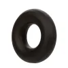 Alpha Liquid Silicone Prolong Medium Ring - Black Enhancers CalExotics