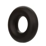 Alpha Liquid Silicone Prolong Medium Ring - Black Enhancers CalExotics