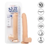 Size Queen 10 inch/25.5 Cm - Ivory Dildos CalExotics