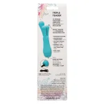 Gia Triple Teaser - Blue Vibrators CalExotics