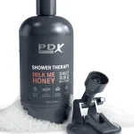 Shower Therapy - Milk Me Honey - Tan Strokers & Pumps Pipedream