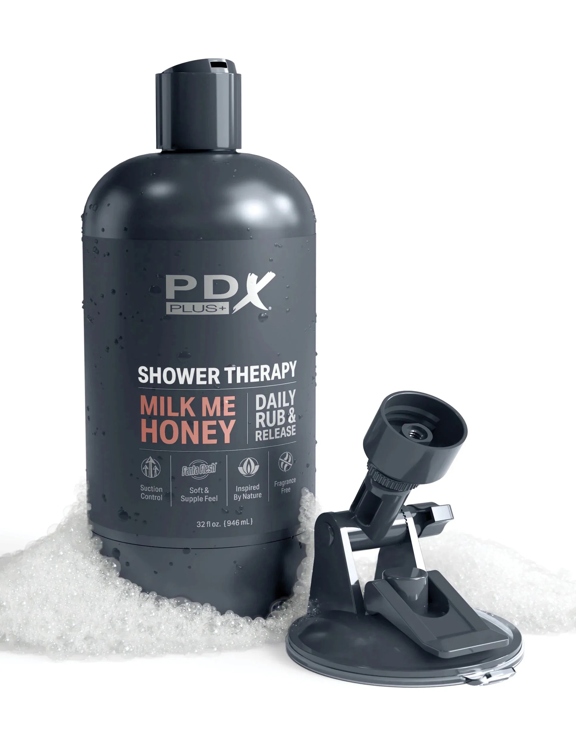 Shower Therapy - Milk Me Honey - Tan Strokers & Pumps Pipedream