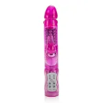 Waterproof Jack Rabbit 5 Rows - Pink Vibrators CalExotics