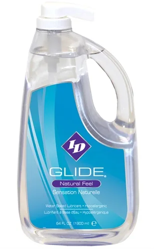 ID Glide Pump Bottle 64 Fl Oz Lubes & Essentials I.D. Lubricants