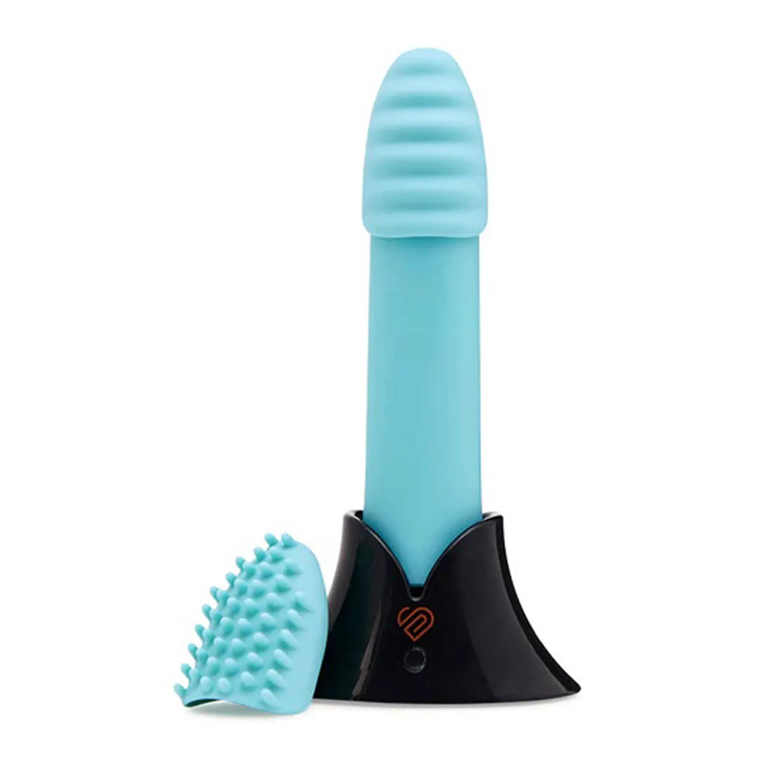 Nu Sensuelle Point Plus Bullet With Textured Sleeves - Tiffany Blue Vibrators Nu Sensuelle